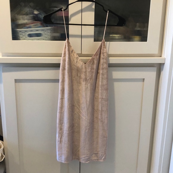 Tobi Terrell Velvet Shift Dress - Picture 3 of 6